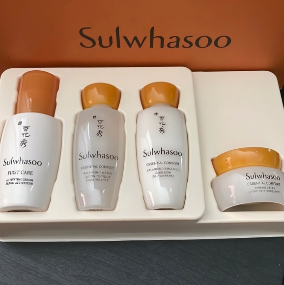 Brand New Sulwhasoo Essential Comfort Basic Kit Travel Size 4 Items Kit - Picture 4 of 4